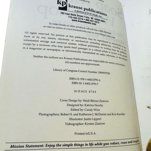 SOAP MAKER'S WORKSHOP: THE ART AND CRAFT OF NATURAL By Robert S. Mcdaniel Mint - Picture 6 of 7